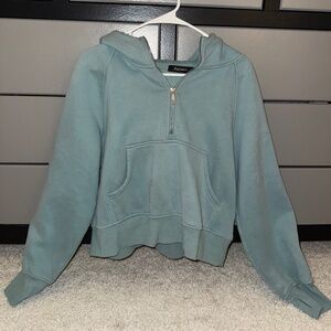 Teal sweatshirt